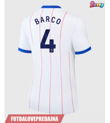 Lacne Ženy Futbalové dres Chelsea Valentin Barco #4 2026-27 Krátky Rukáv - Tretina